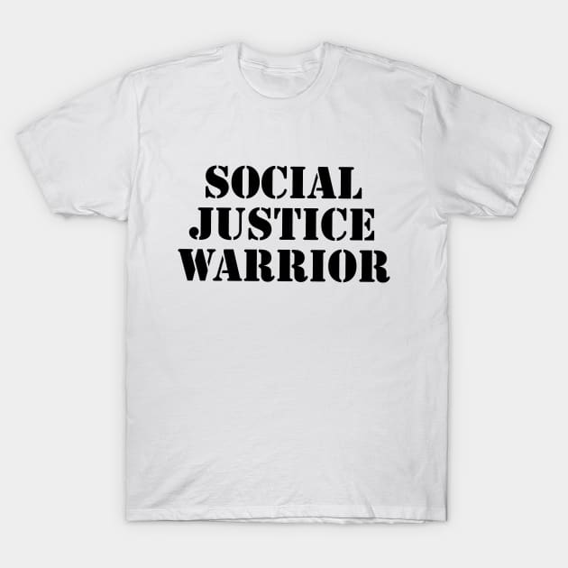 Social Justice Warrior T-Shirt by rayemana